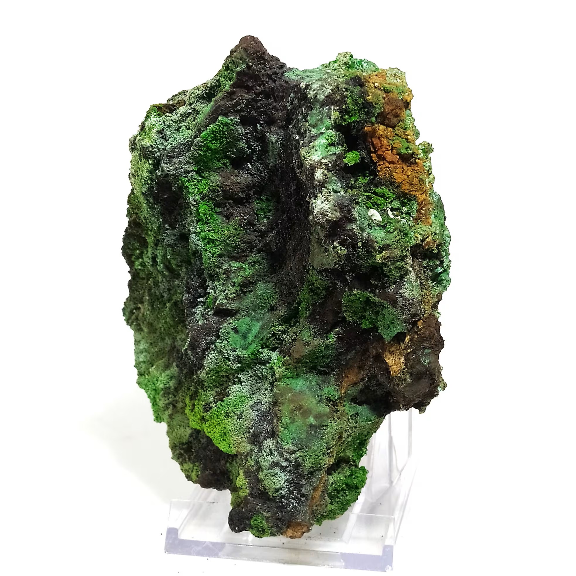 Grüne Mineralstufe